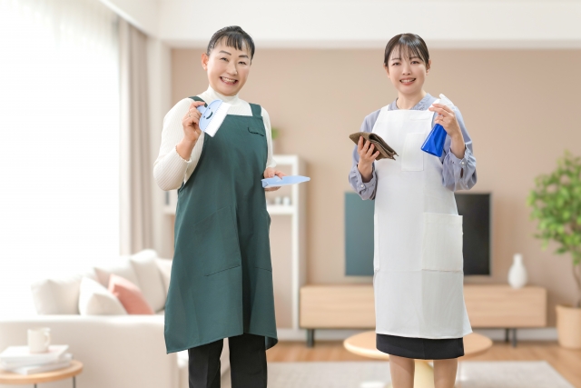 家事代行を初めて頼む前に相談するイメージ