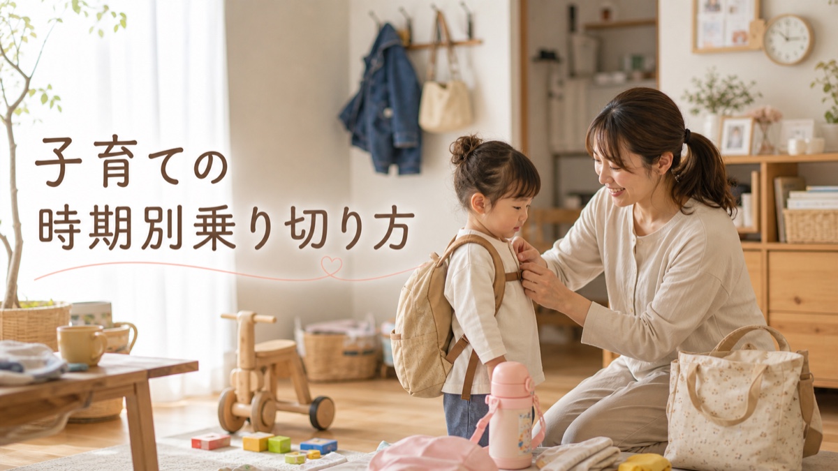 子育てが一番しんどい時期はいつ？月齢・年齢別の乗り切り方