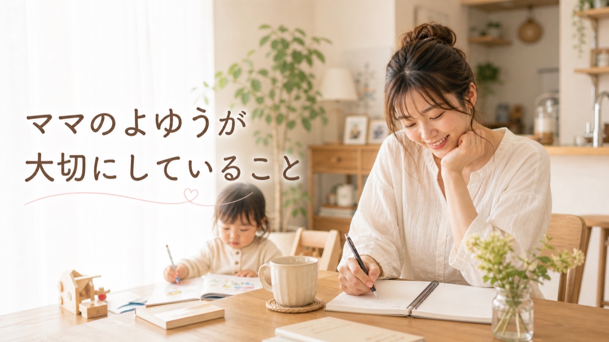 運営者について｜「ママのよゆう」が大切にしている考え方